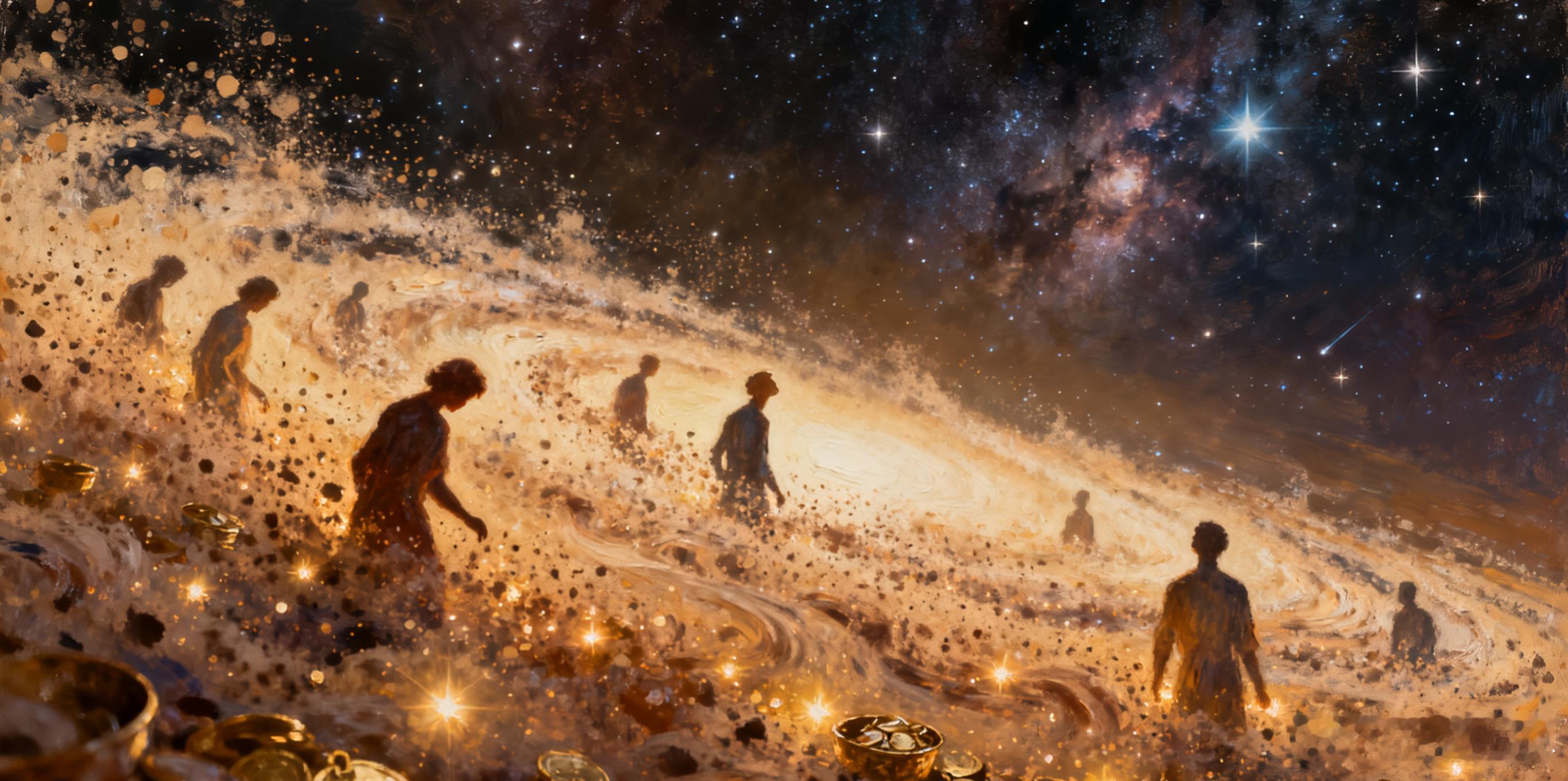 微尘步履，共赴真理长河  我曾长久地站在人群边缘，看着那些能用语言精准表达、用行