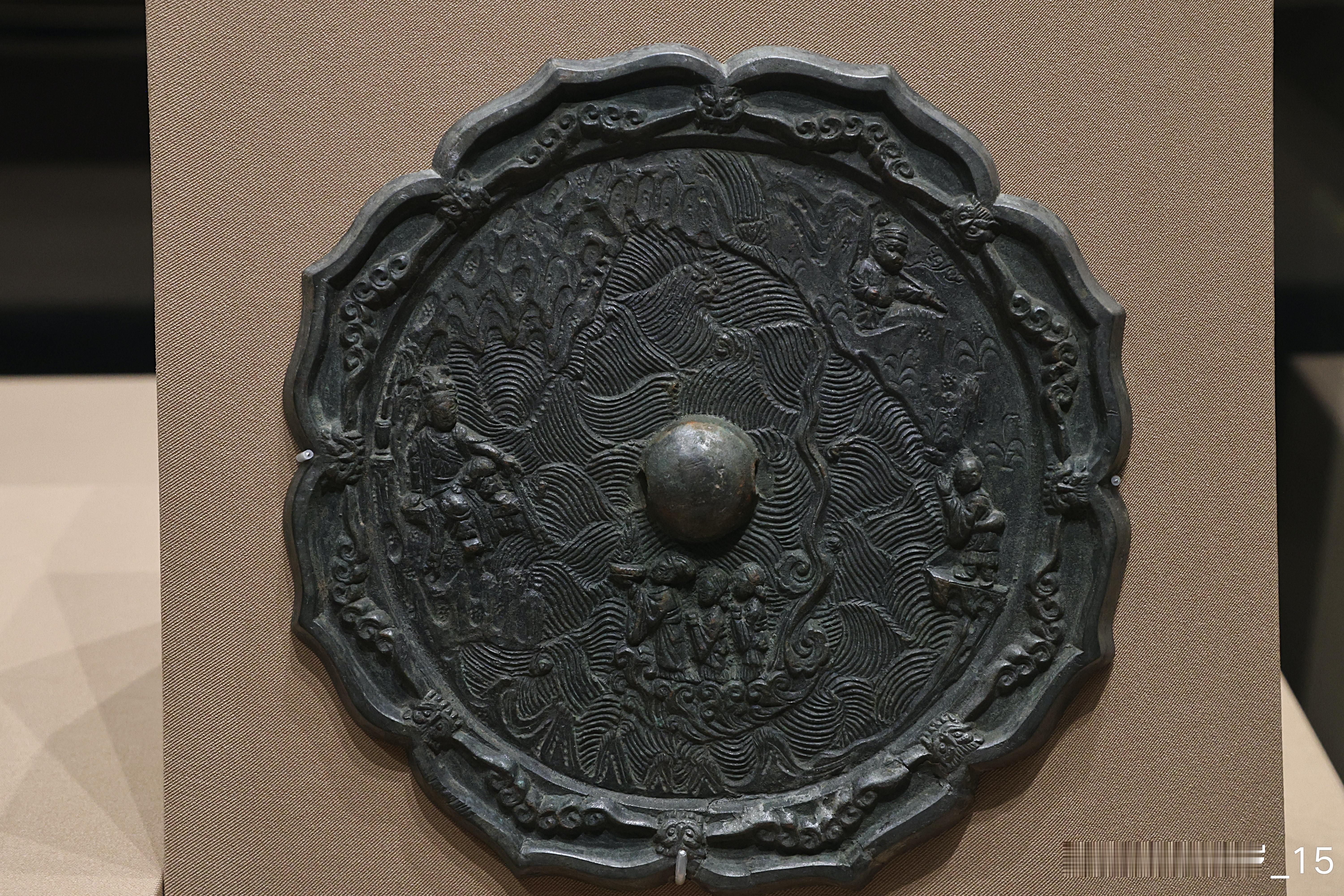 我的2026 【中国之中-中原古代文明精粹】菱花形仙道故事铜镜 宋 （公元960