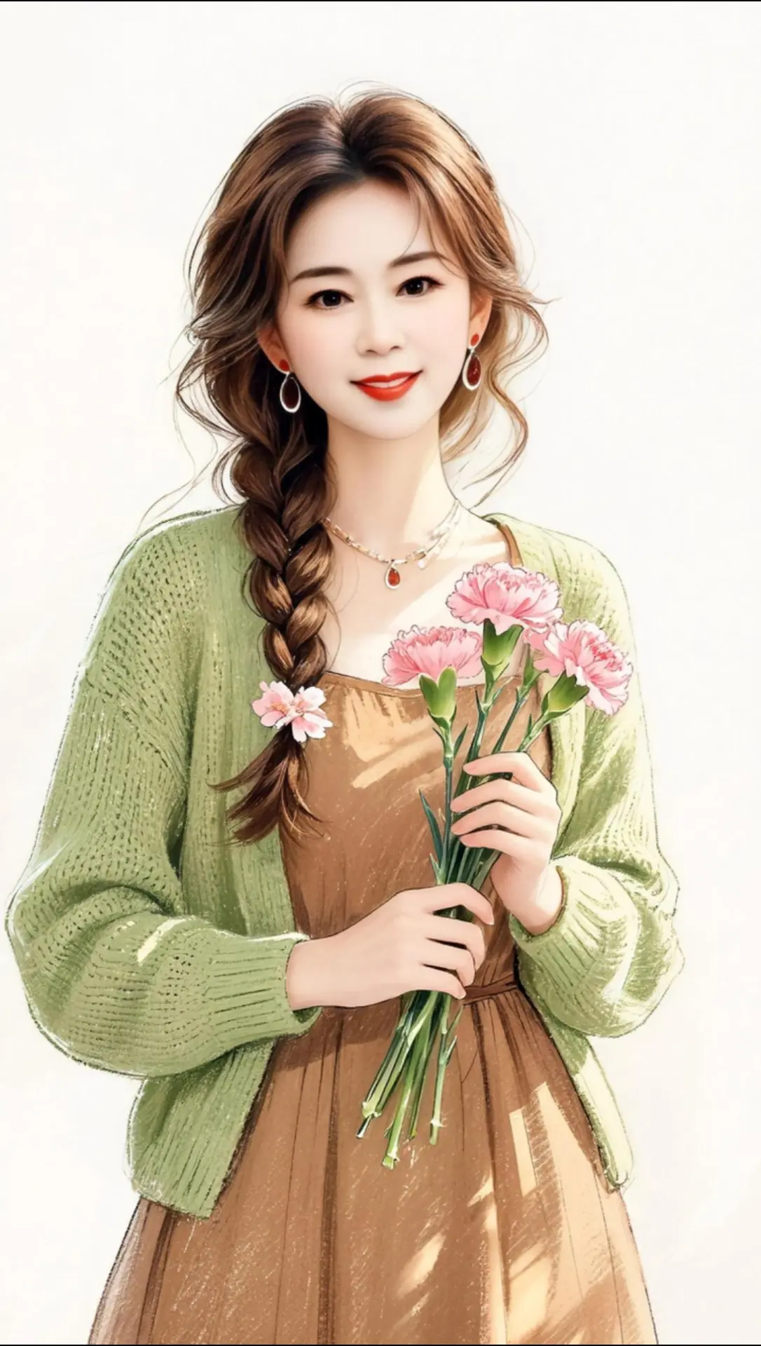 AI光影素描写真 ai创作