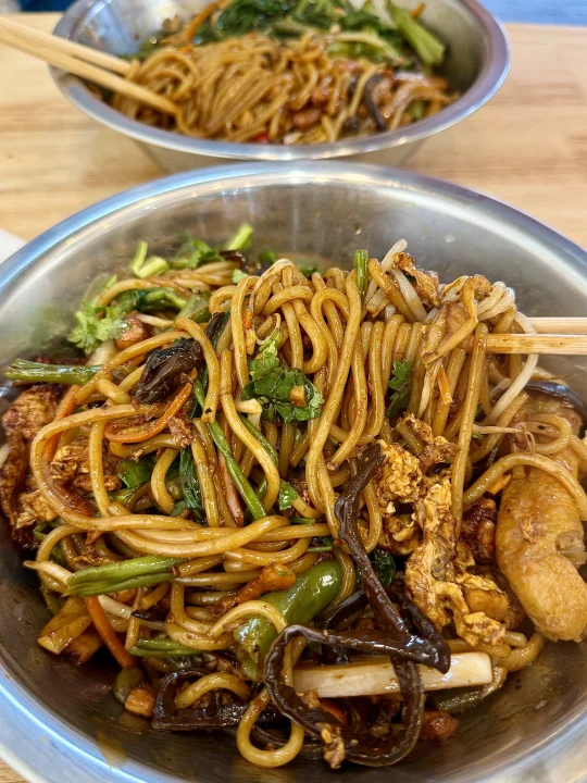 一周吃三次！炒螺丝粉怎么这么好吃啊😭