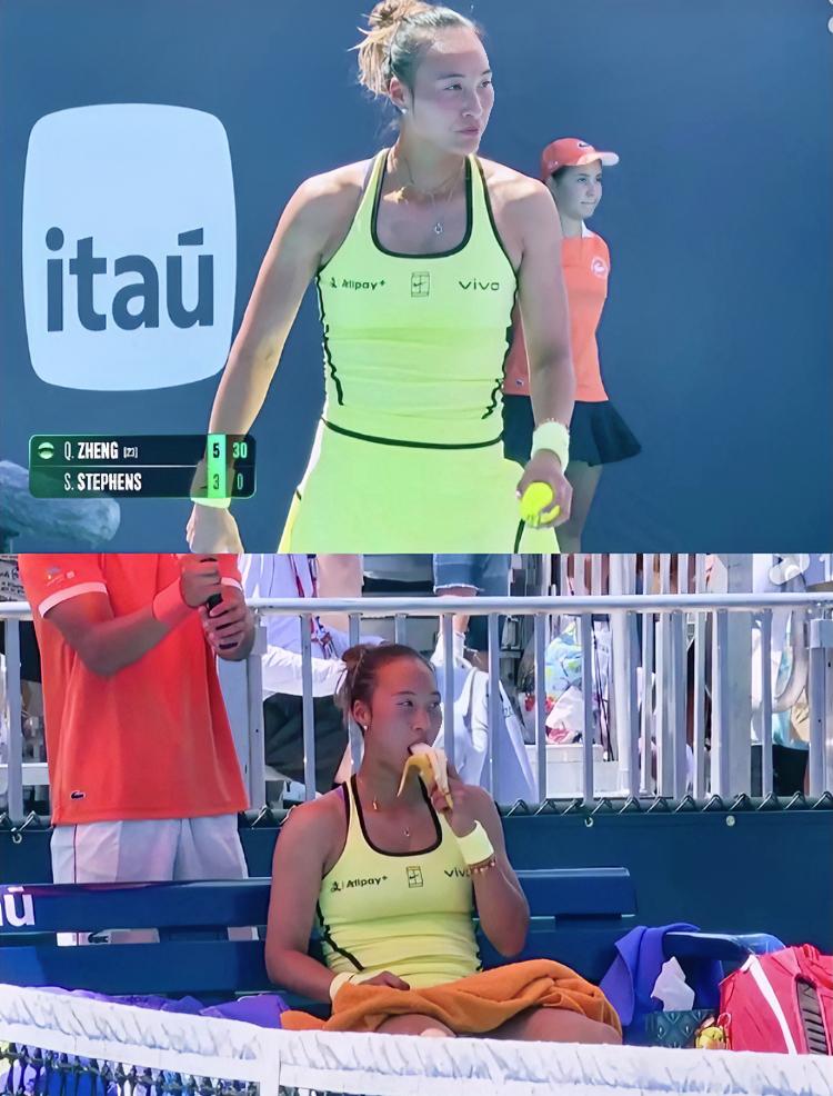 郑钦文6-3先下一盘！！
…
在正在进行的迈阿密女单第二轮比赛中，郑钦文对阵东道