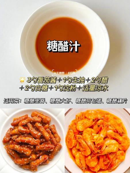 万能调料汁公式‼家常菜百搭酱汁厨房小白看！​​​我的宝藏食谱 ​​​