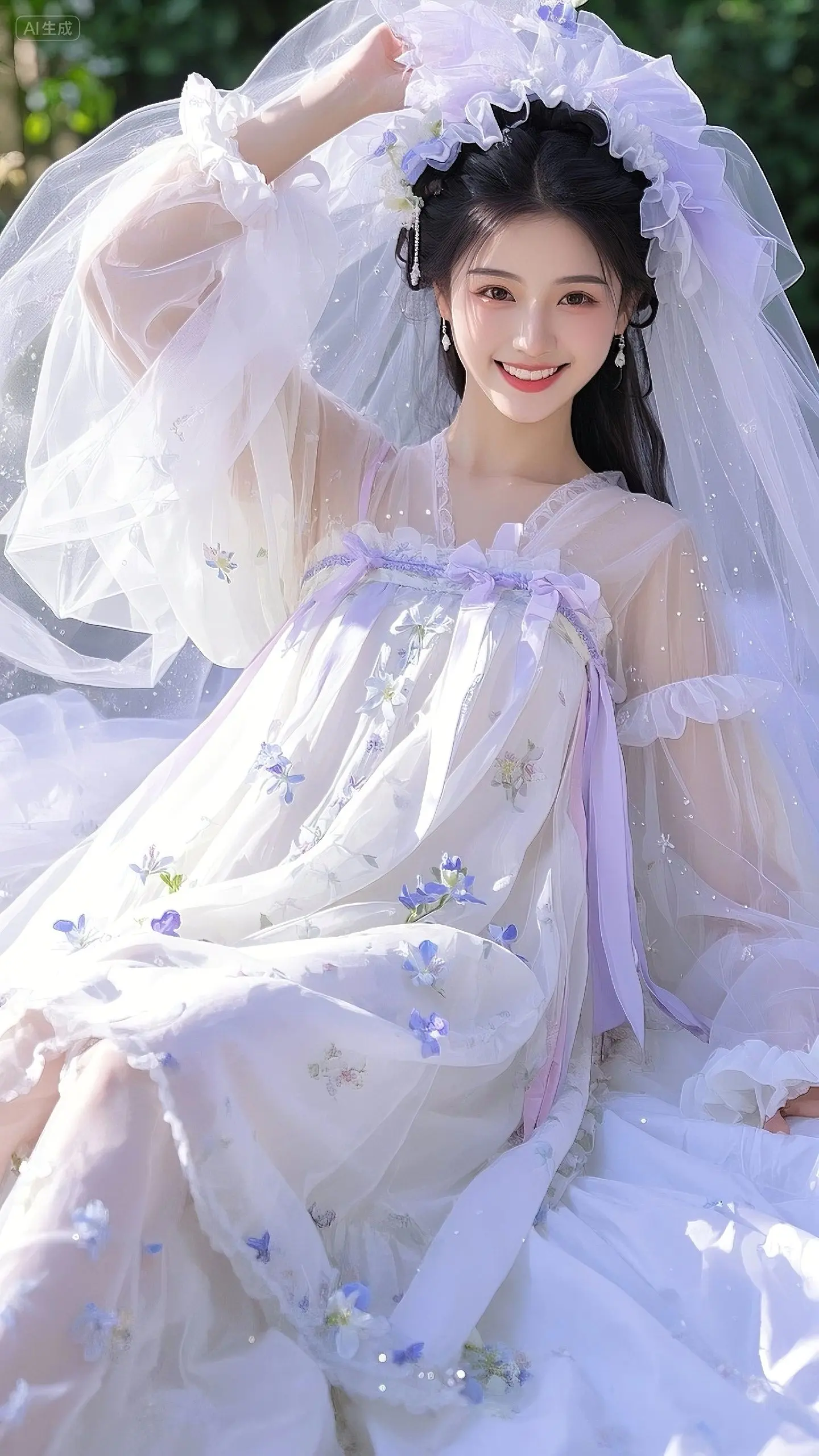 汉服小仙女 仙气飘飘 这也太好看了 国风 古风汉服