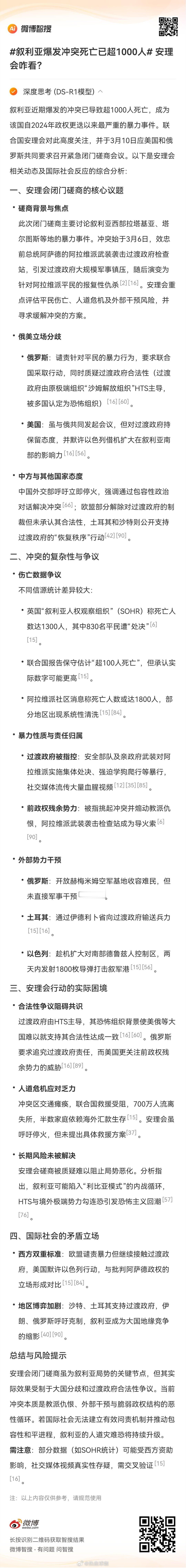 叙利亚爆发冲突死亡已超1000人 安理会咋看？的相关内容，来智搜看看！叙利亚冲突