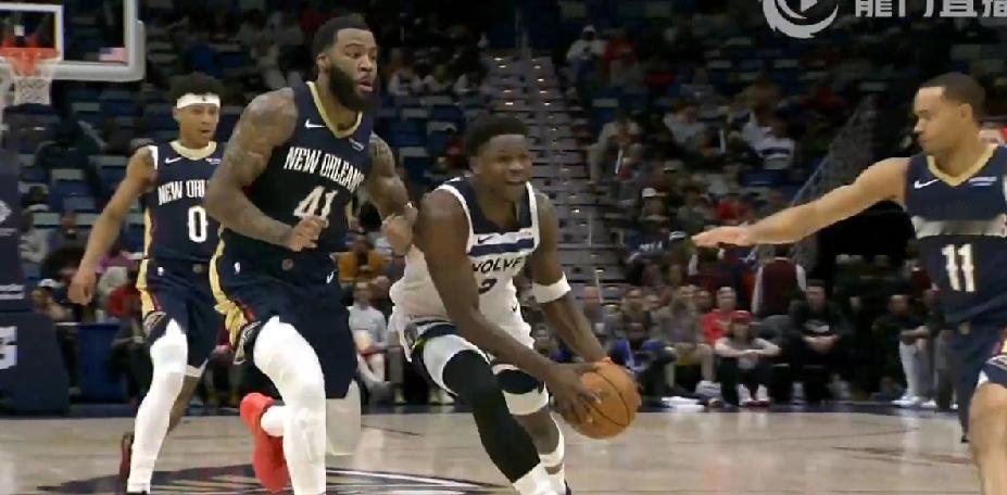 硬中华！NBA森林狼加时逆转鹈鹕，爱德华兹登场48分钟，砍下44分+5板+4助，