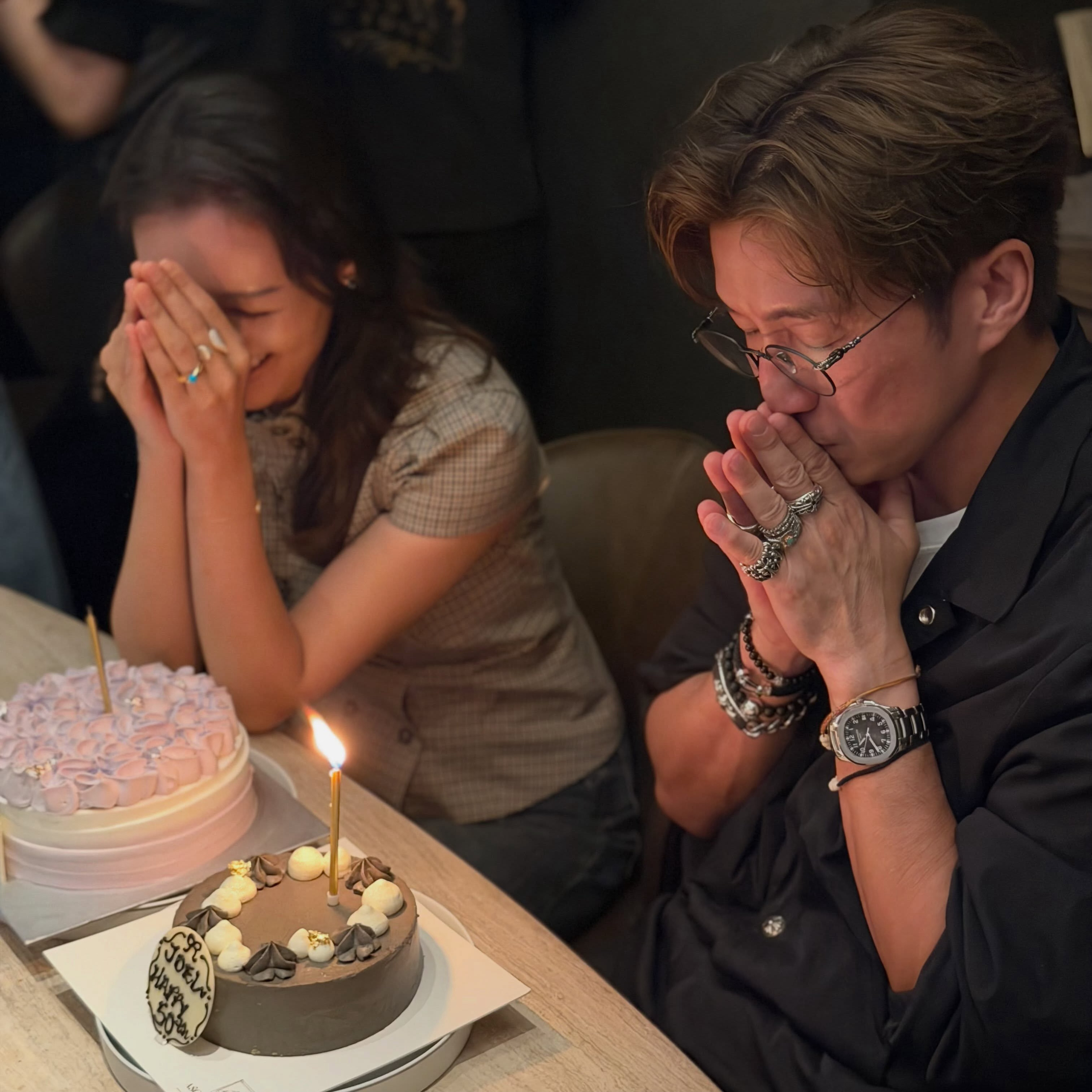 陈山聪、张宝儿庆祝生日 ​​​