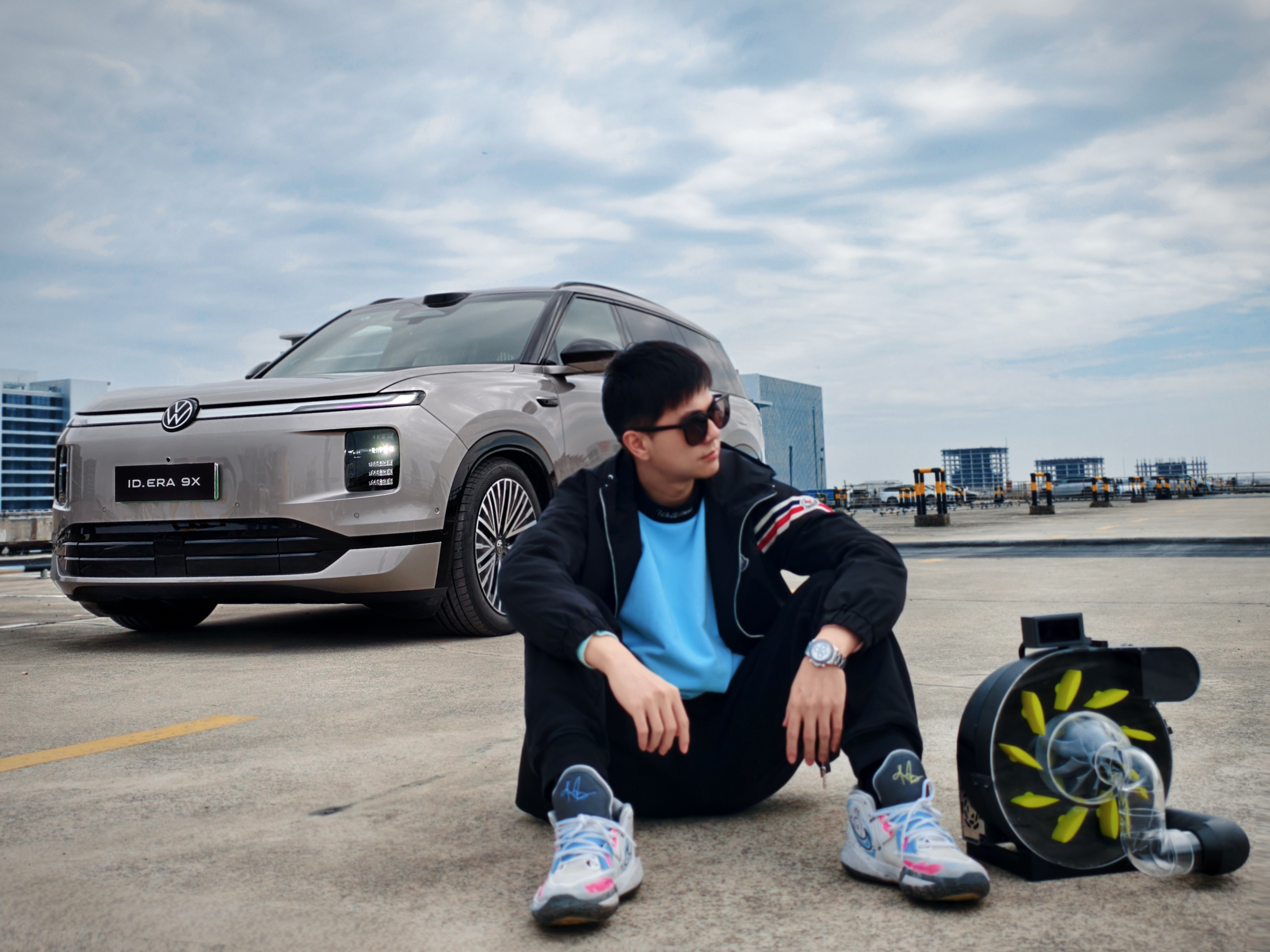 我这个3D打印的VTG模型，还是挺赛博的正好拍个视频跟大家聊聊在上汽大众ID.E