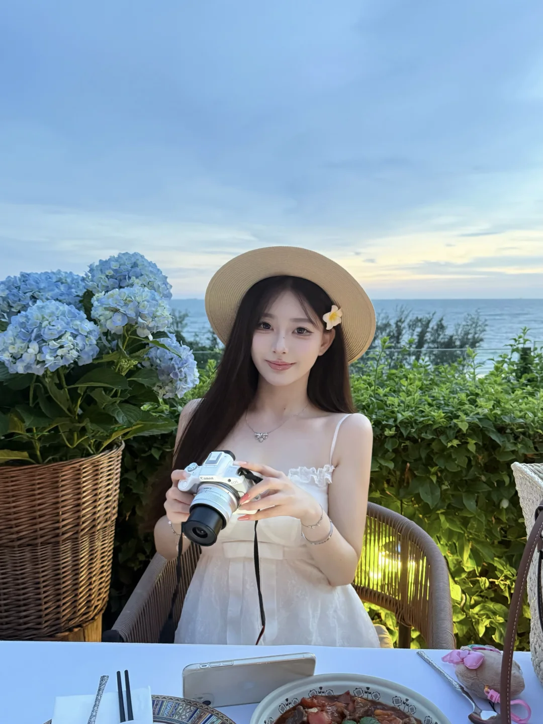 被绣球花包裹的美腻餐厅💐