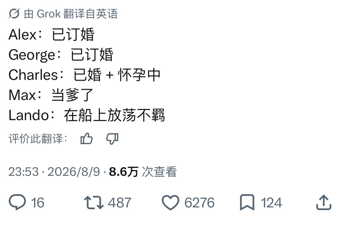 其实做兰多也很快乐对吧对的F1