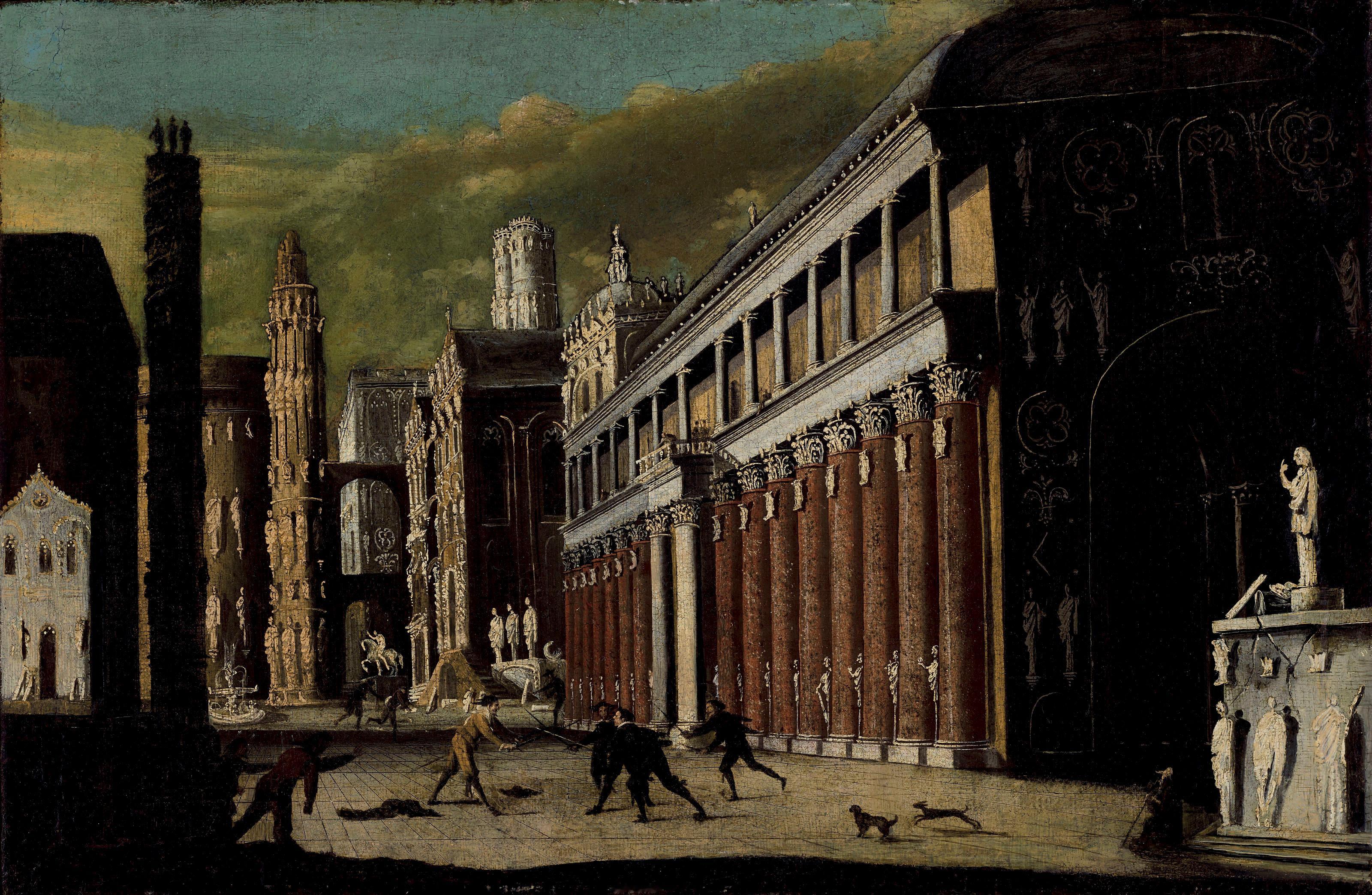 17世纪早期神秘的那不勒斯画家Monsù Desiderio，被认为是一个外国人