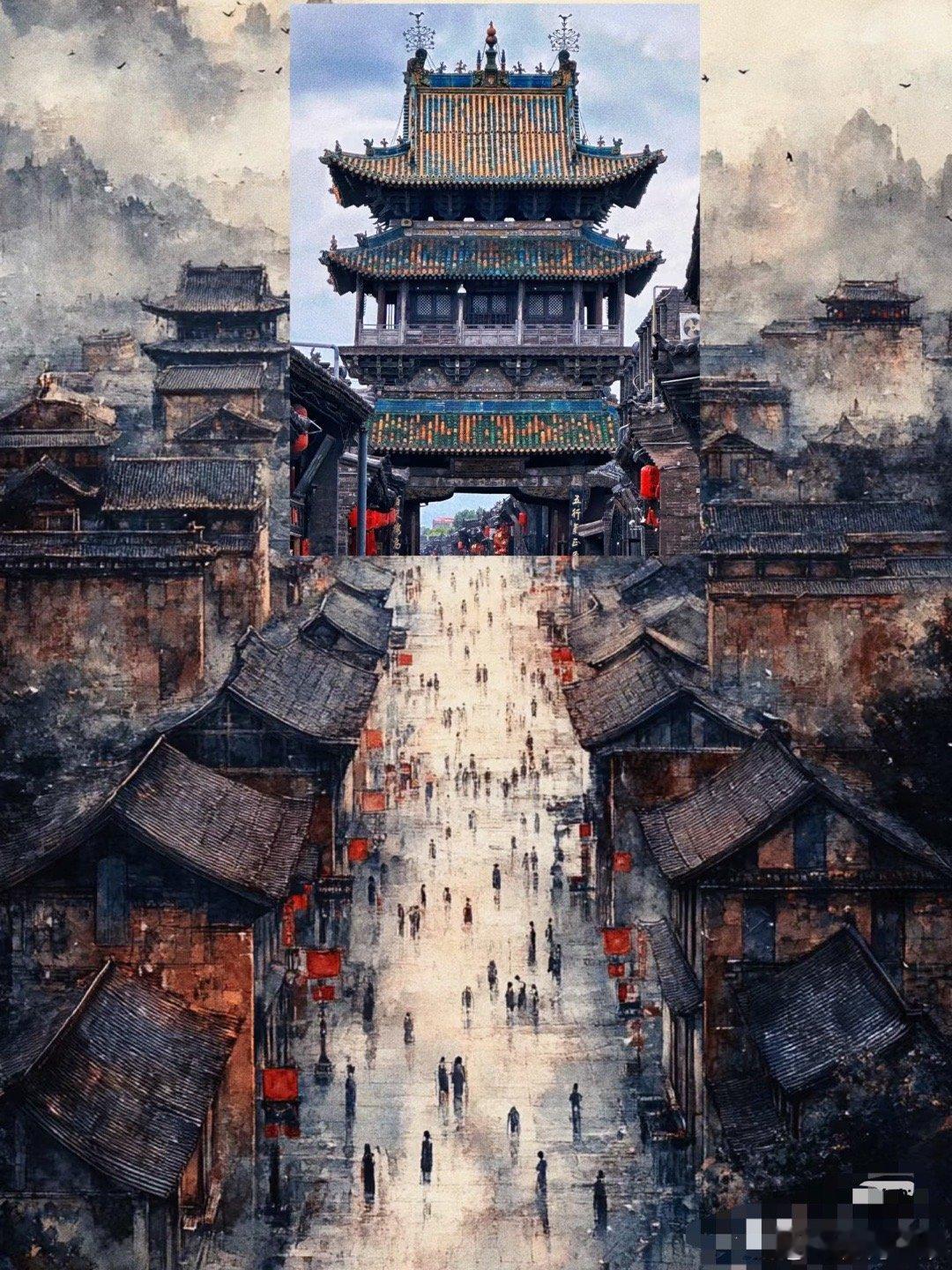 一人带火一座城。因为陈晓镜头里的那份烟火气与侠客梦，便决定了这次旅行。走在古城石