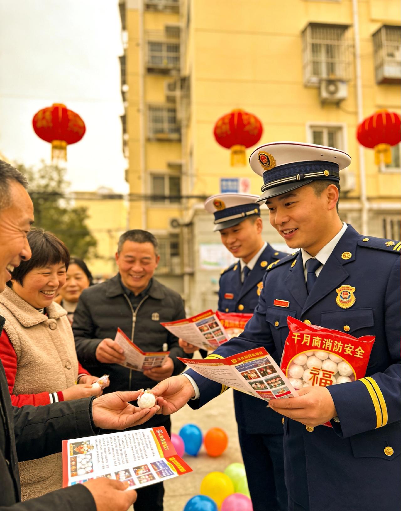 暖！消防官兵送来元宵节祝福
 
元宵佳节，万家灯火璀璨，汤圆热气氤氲，当千家万户