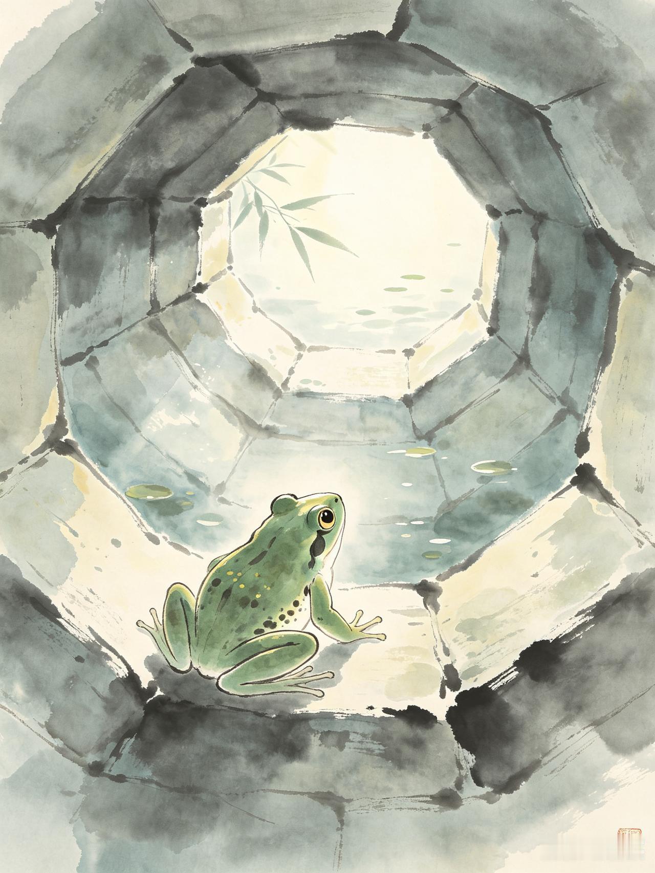 华夏千年处世智慧：读懂井底之蛙，不困方寸
 
人最大的局限，从来不是出身与境遇，