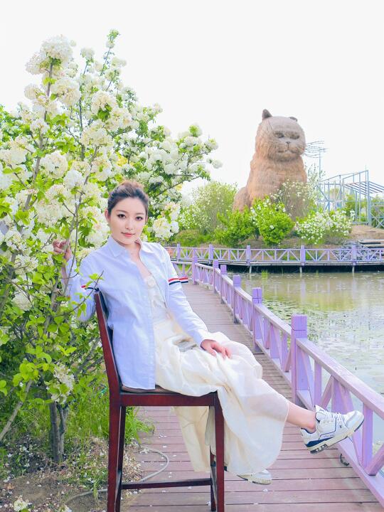 🌸跪求木绣球开慢点，春天留给无锡的顶流云朵 	 🌿 木绣球花海——...