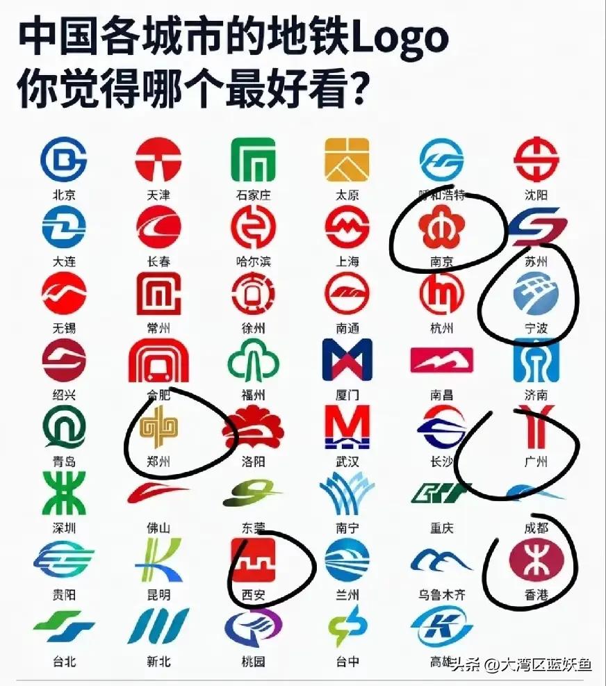 亮眼的地铁Logo，这两款堪称国内设计的天花板
 
一座城市的地铁Logo，不只