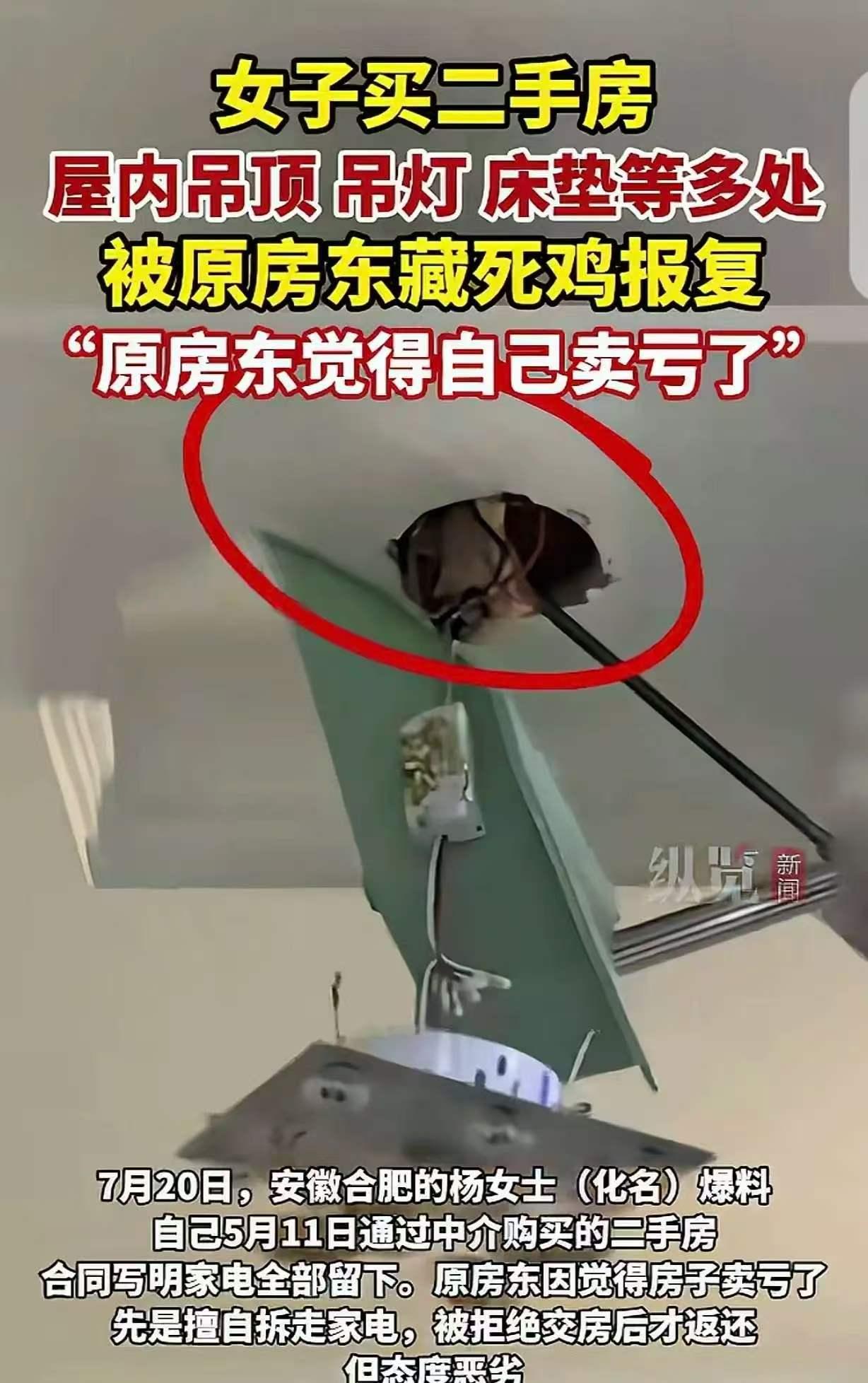 太离谱了！安徽合肥，女子买房时，合同白纸黑字约定全屋家电全部留存。结果交易结束后