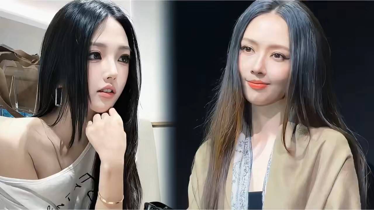 向佐助播撞脸郭碧婷出圈，五官气质完美复刻，网友调侃致敬贾乃亮😂#郭碧婷# #向佐#