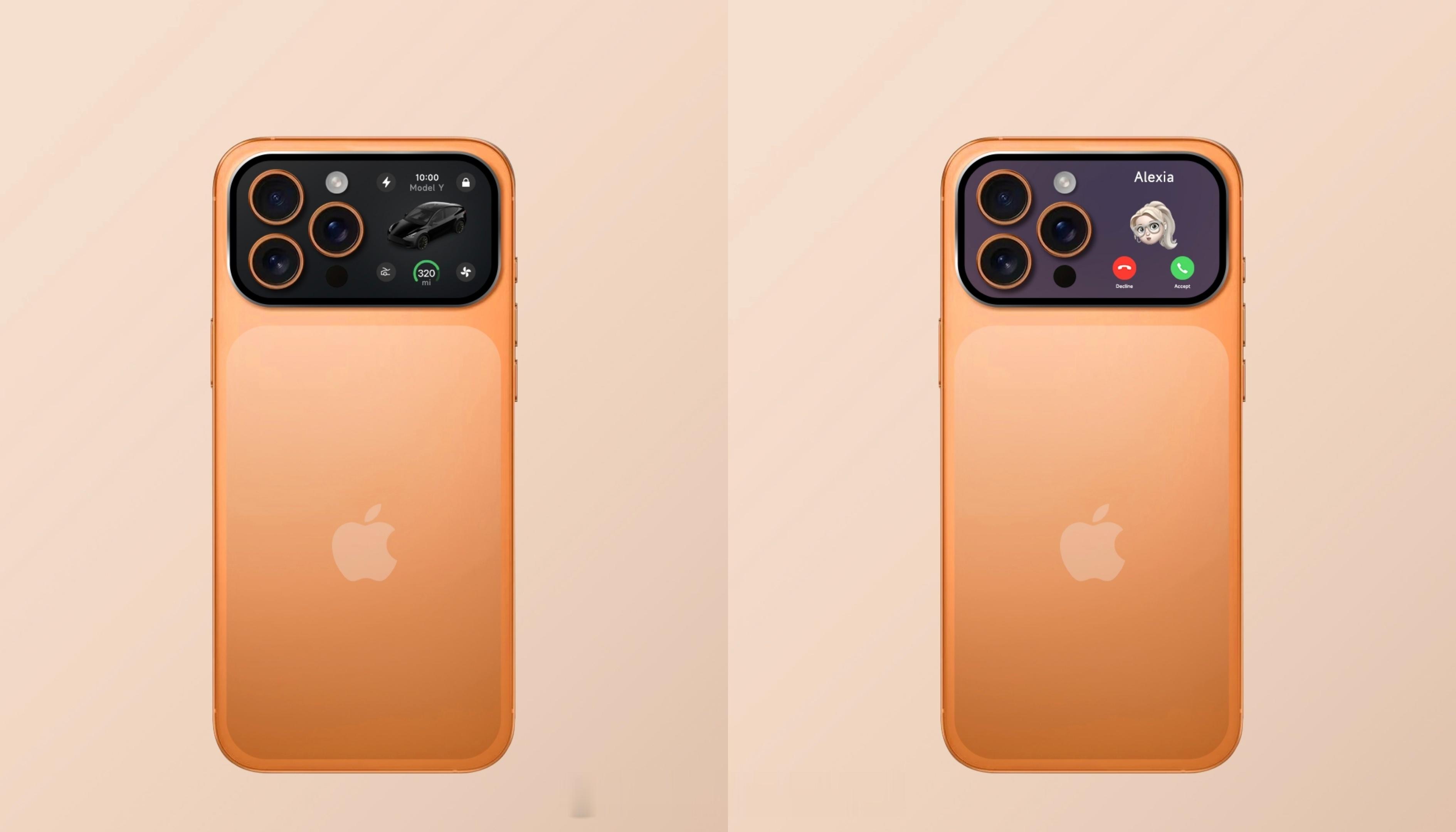 不知道哪个网友做的小米17和iPhone17的对比图，还挺直观…也能够更清晰看到
