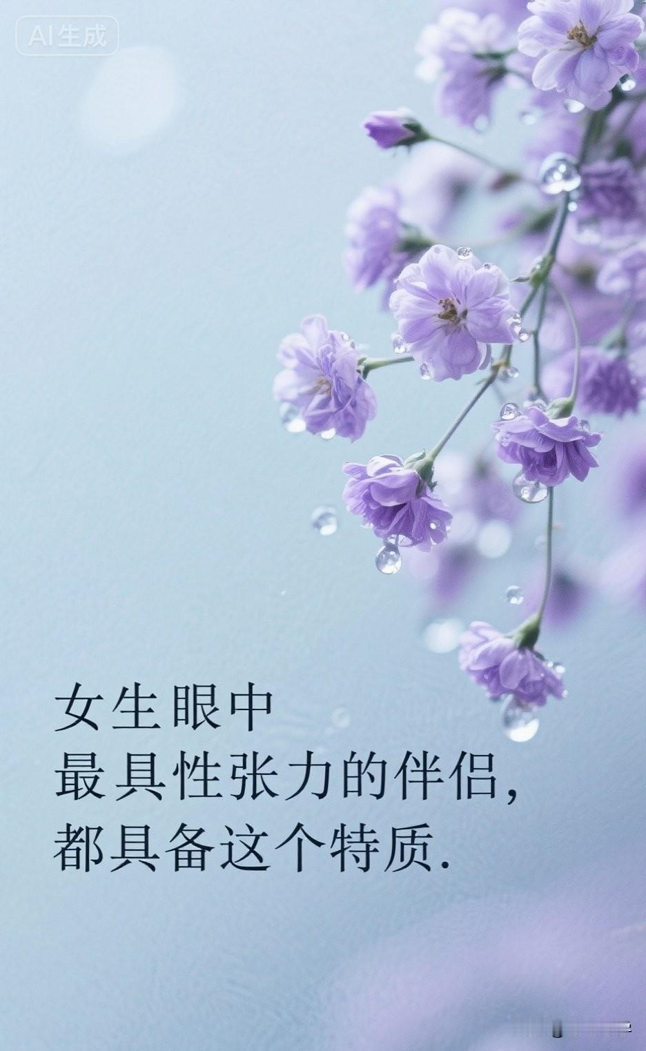 女生眼中最具性张力的伴侣，都具备这个特质。

关系学家说："女生眼中最具性张力的