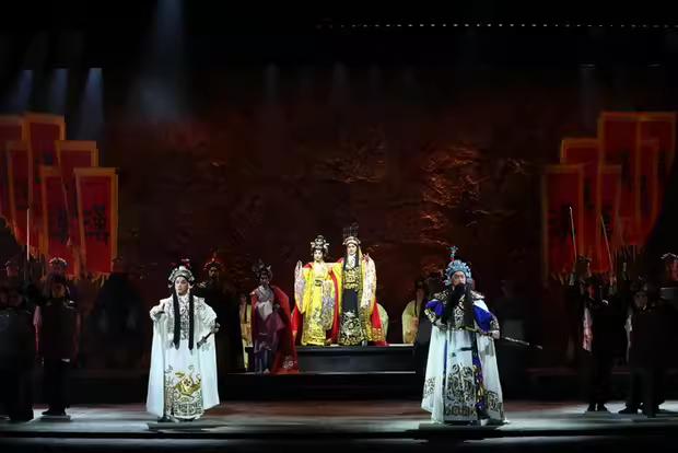 上海京剧院新编历史京剧《武帝刘彻》，将于3月25、26日晚在上海市·大零号湾文化