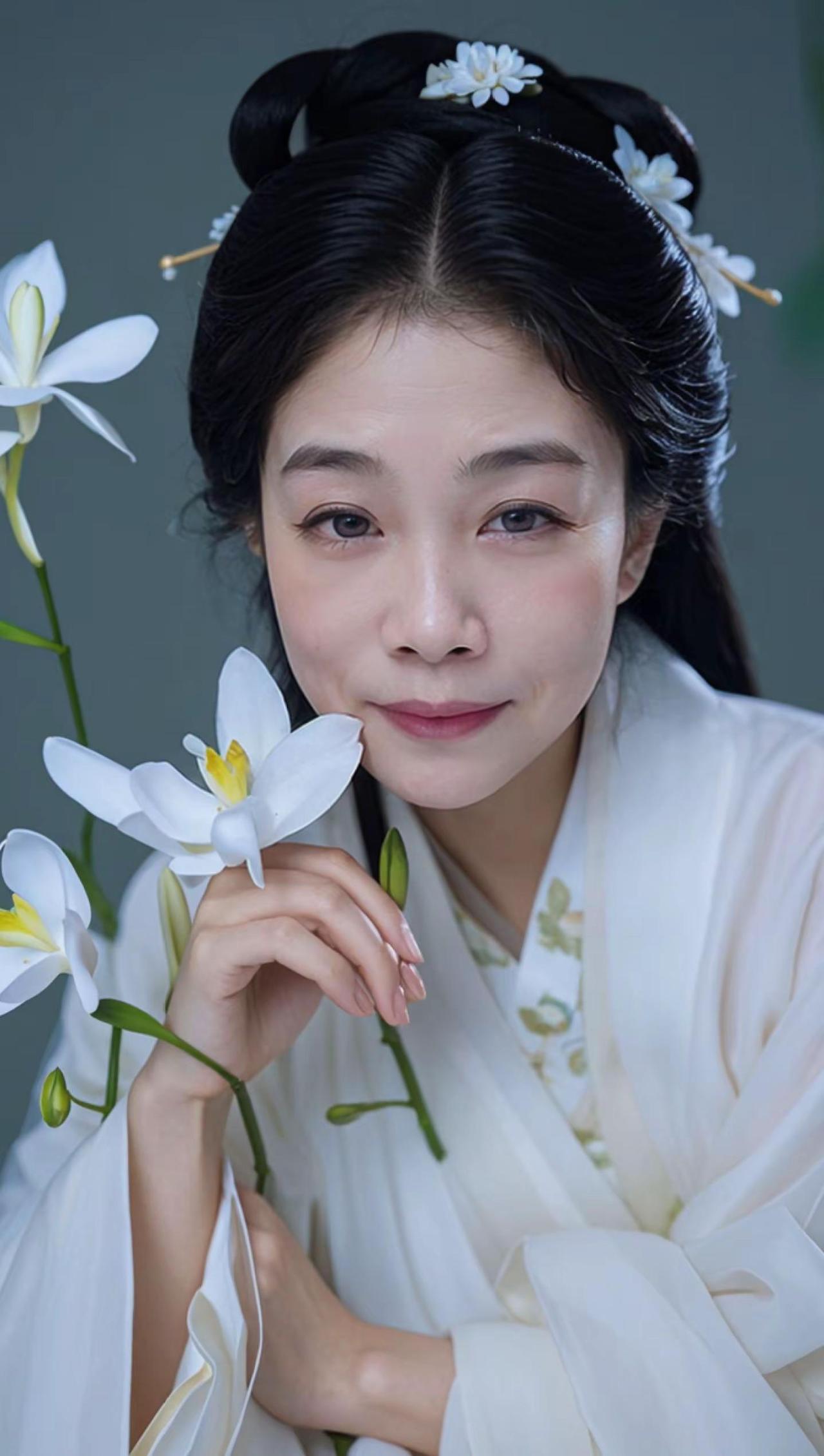 今日分享。AI逆光汉服照