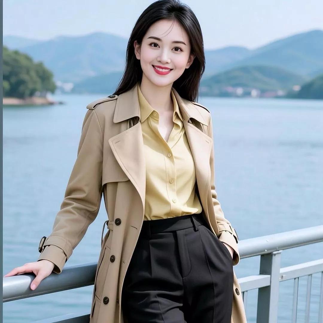 在湖边漫步，感受自然的宁静与美好。