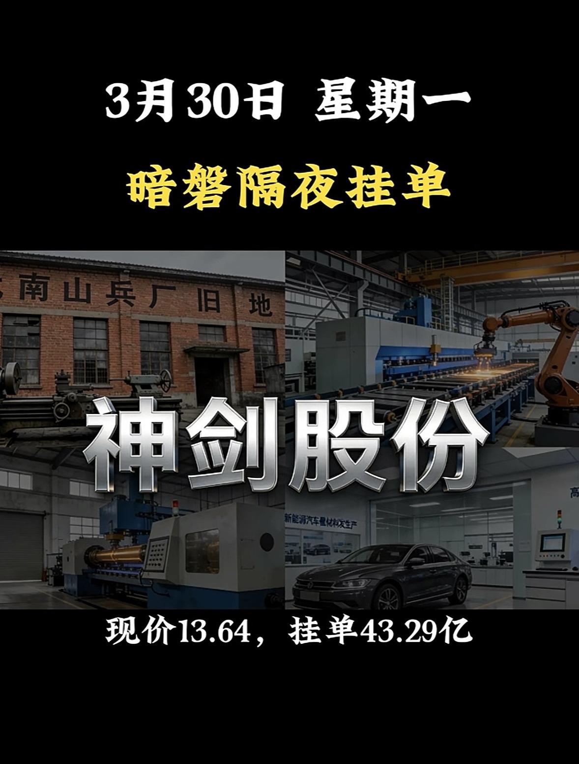 3月30日周一暗盘隔夜挂单排行榜揭晓

3月30日周一，川润股份这只股票有点猛啊