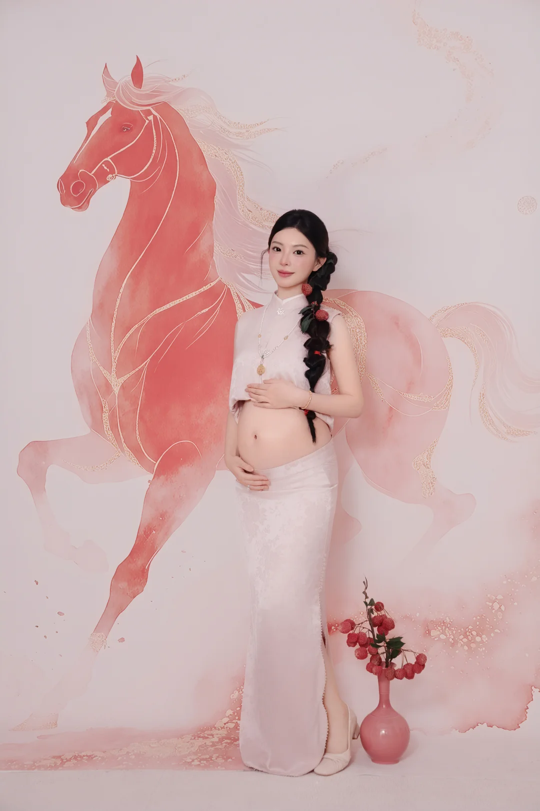 约了一位小朋友，在🐎年见面