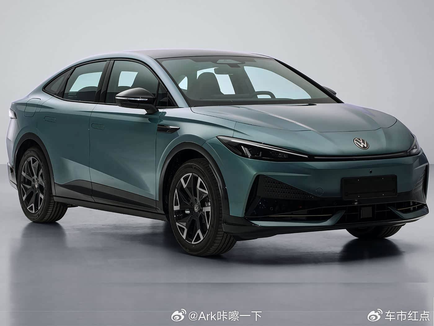 在外面溜达，给我碰到了大众安徽今年的第二款车：与众07，轿跑风格，也是大众与小鹏