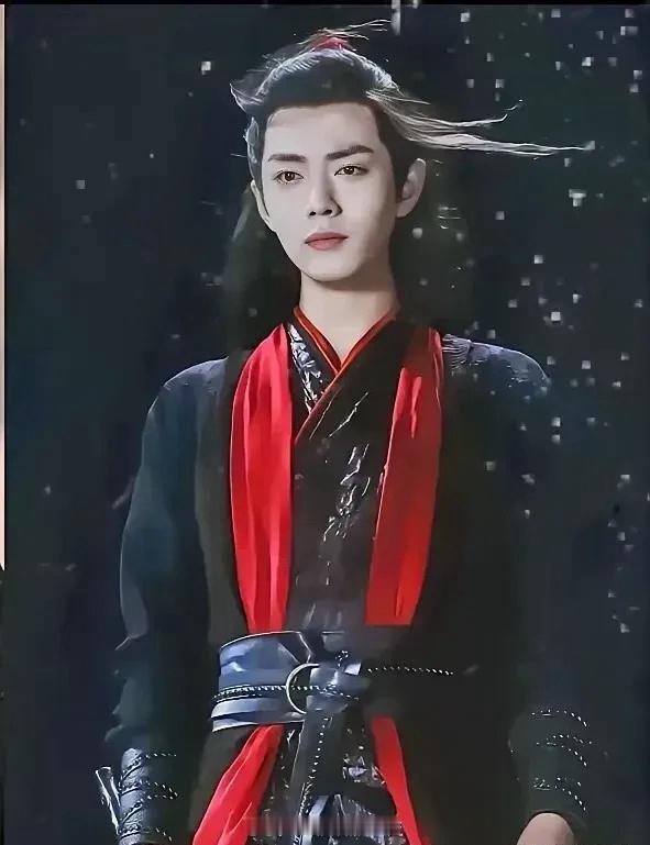 承认吧，男星们古装“红黑”装造，肖战是永远的神！ ​​​