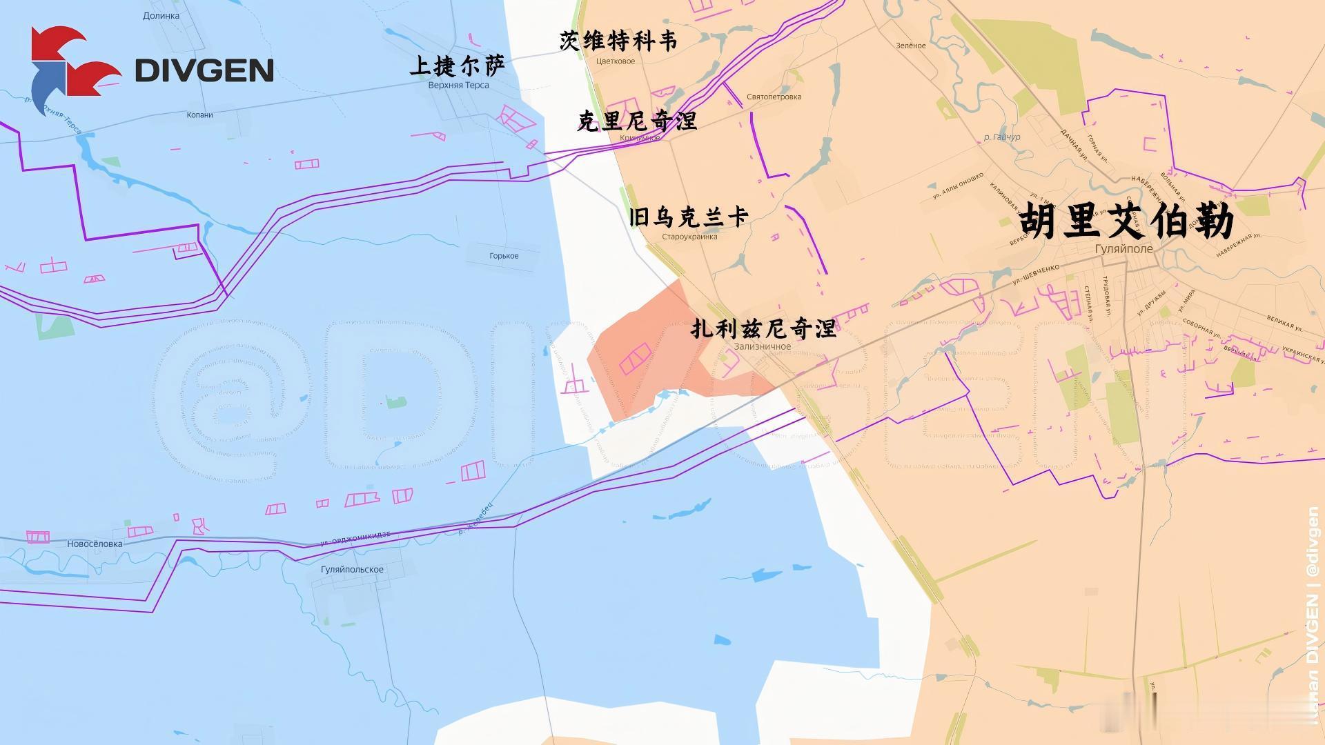 东方快车继续向西行来源：DIVGEN 🚩 Карта СВО普京称已无兴趣等乌