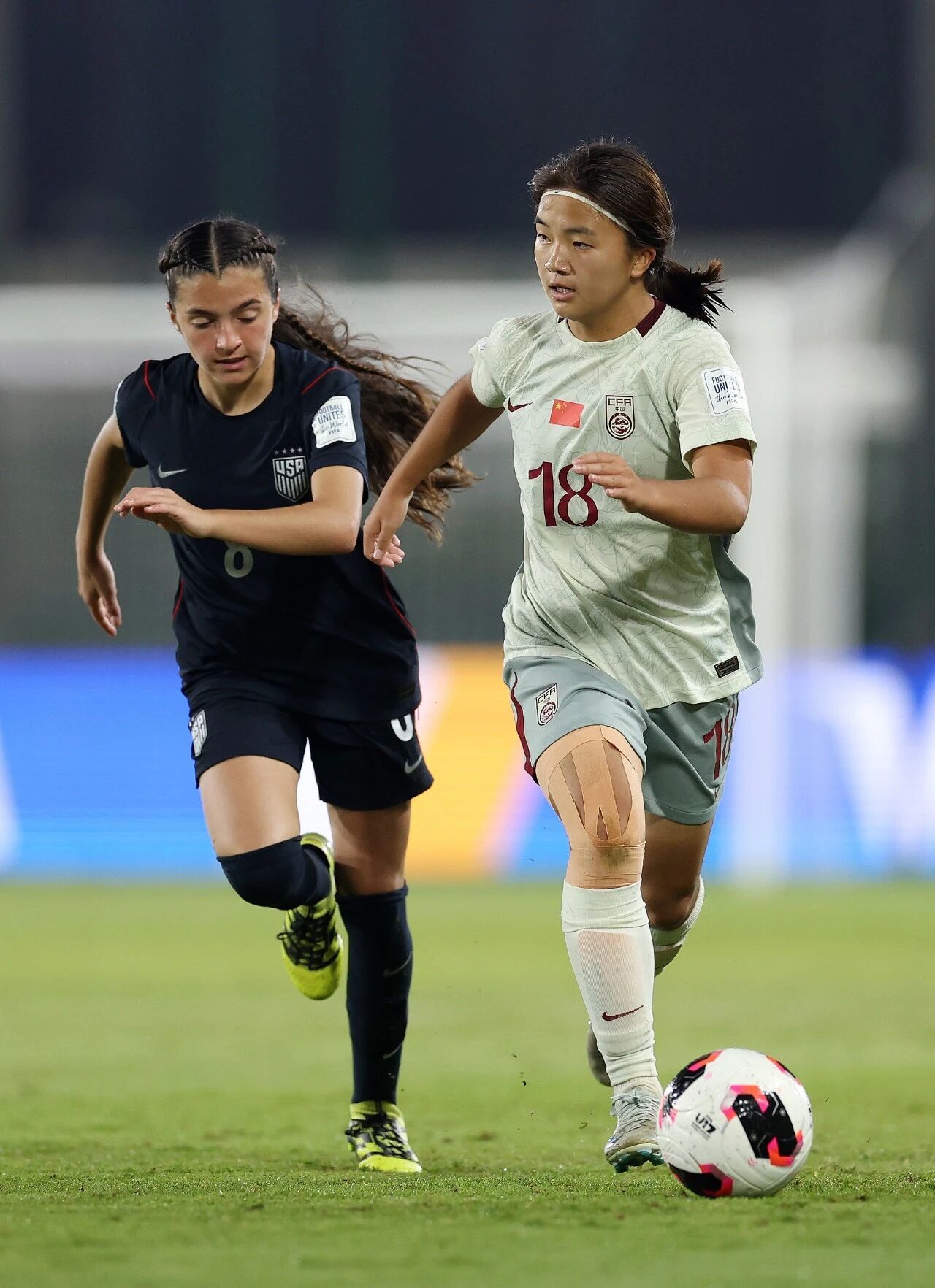 国足 头名出线！中国 U17 女足 3-2 战胜美国 U17 女足北京时间 10