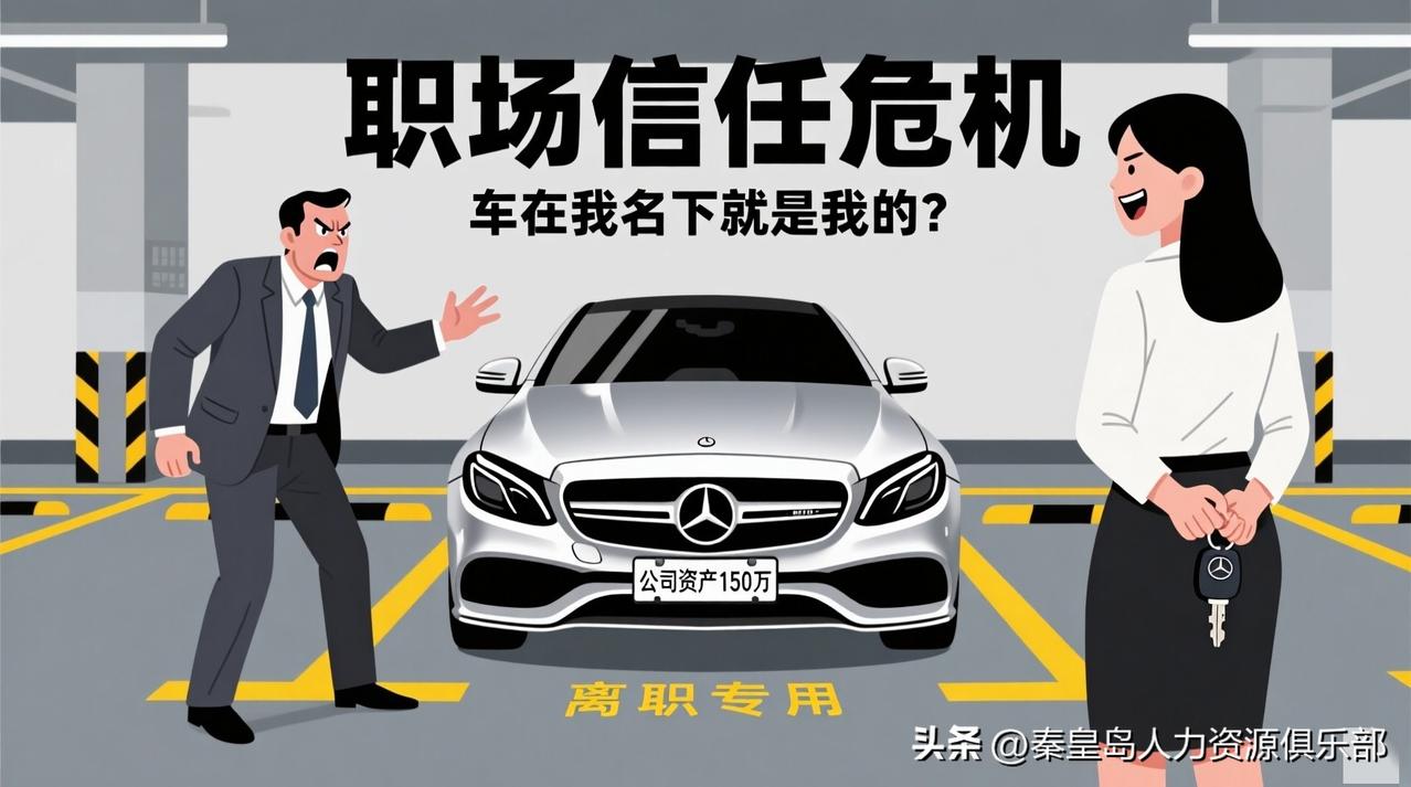 有老板花150万买了辆奔驰，图方便挂在了女员工名下，结果人家转头辞职把车开跑了。