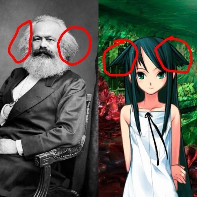 疯狂的家伙们正在努力证明马克思有多萌。 