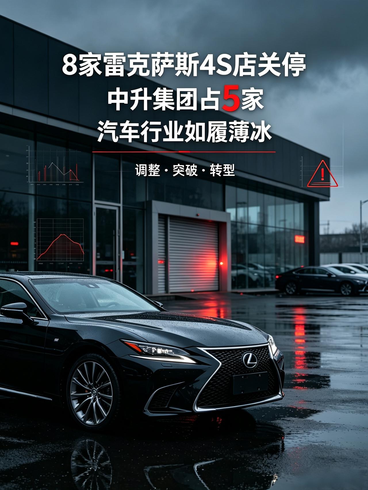 最近看到8家雷克萨斯门店关停的消息，感觉现在进入存量时代之后，车商的日子真的过得