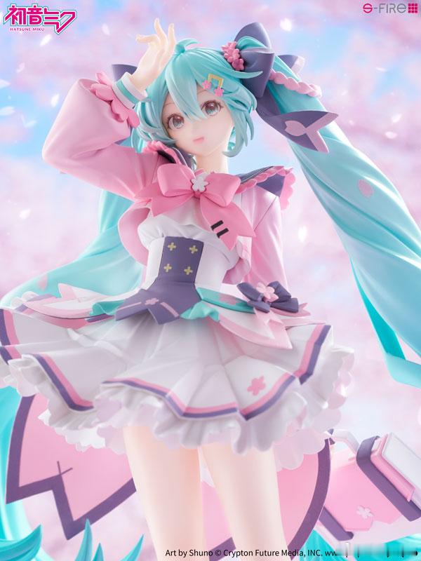 二次元[超话]动漫[超话]手办[超话] S-FIRE 初音未来 新学期 原画:S