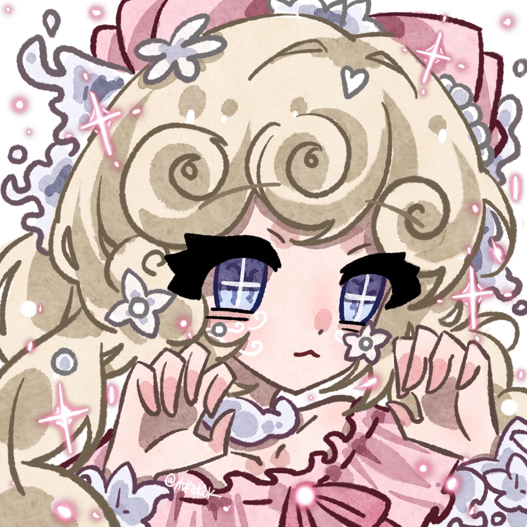 小女孩虚妄画啦。可以当头像哦
