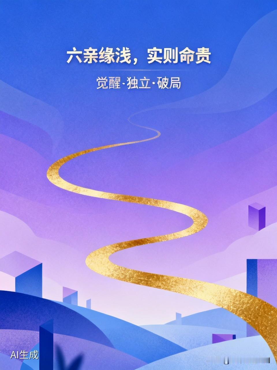 六亲缘浅，实则命贵
不少人觉得六亲缘浅是遗憾，实则是命运送来的觉醒契机。缘浅并非