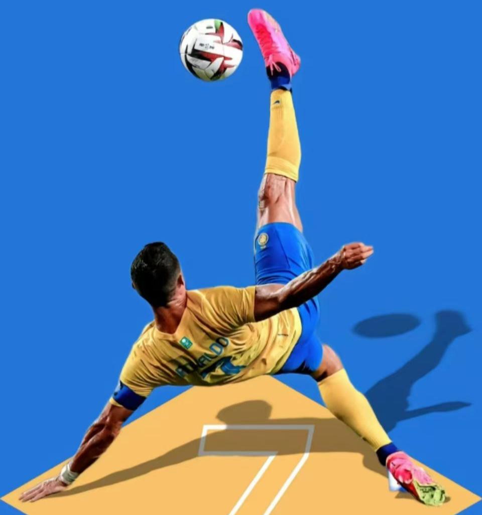 C罗球迷chengren老了，这也没啥！
1比2，C罗又输了，很遗憾，领头羊的位