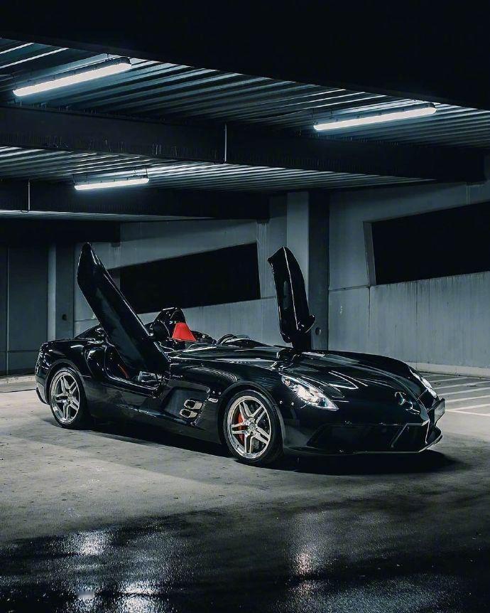 黑色诱惑，经典车之梅赛德斯SLR Stirling Moss！ ​​​​汽车 ​