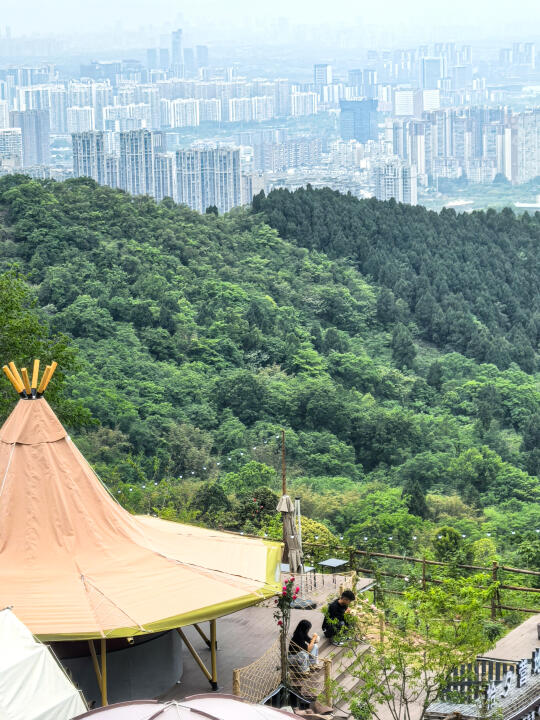 成都0.5H可达新建成‼️发呆露营徒步绝了