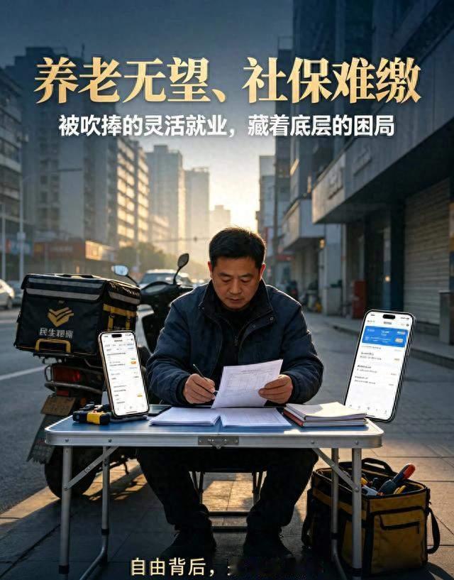 2亿灵活就业人员：一个月挣5000，社保先拿走1000