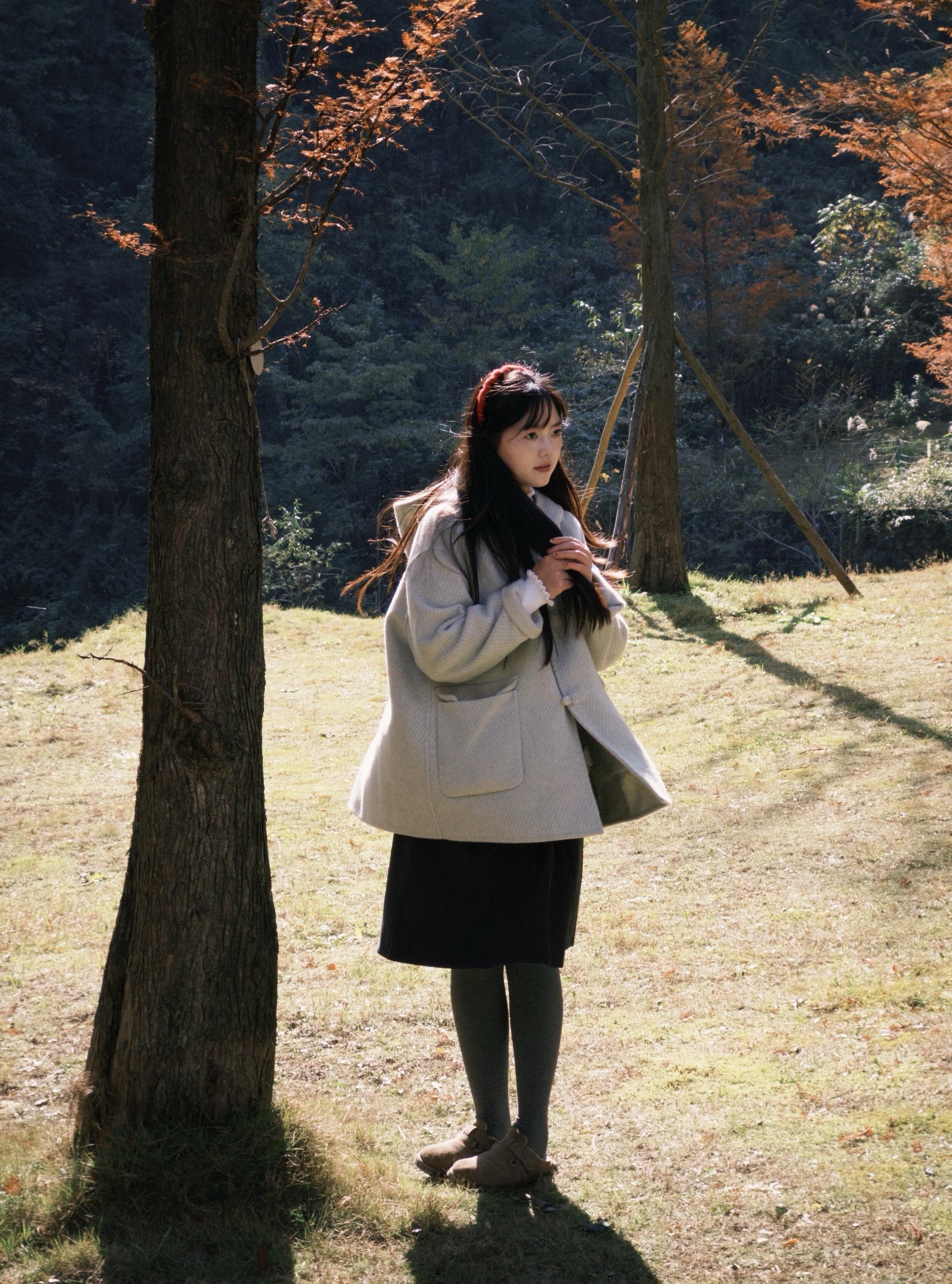 落叶说秋天真好看……