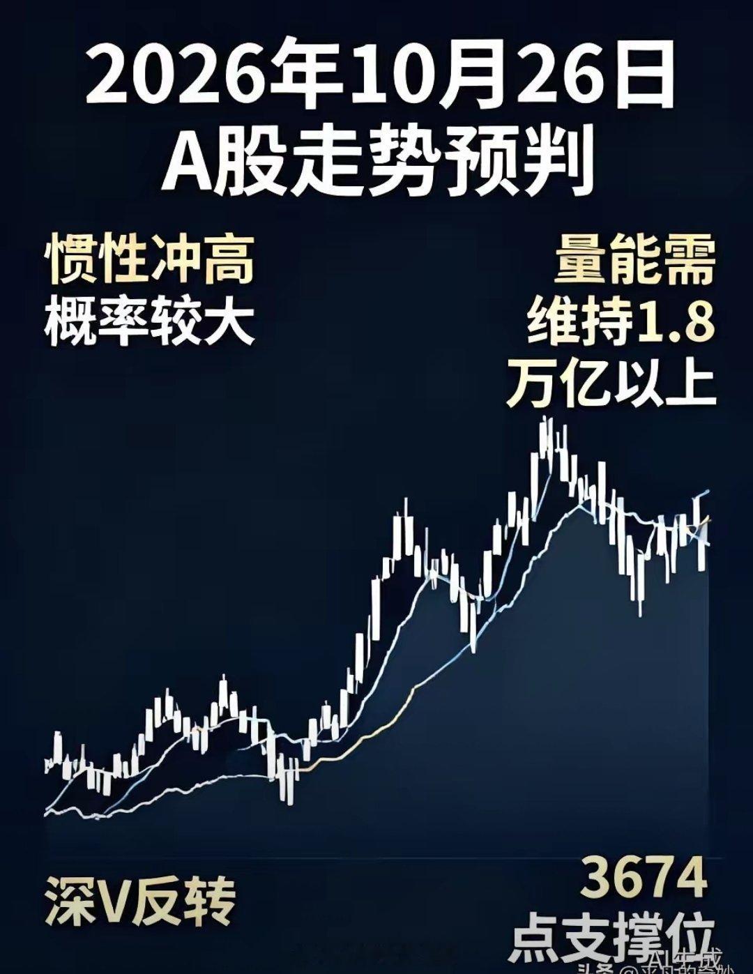 2026年10月26日A股走势预判结论：惯性冲高概率较大，但高开后能否守住涨幅，