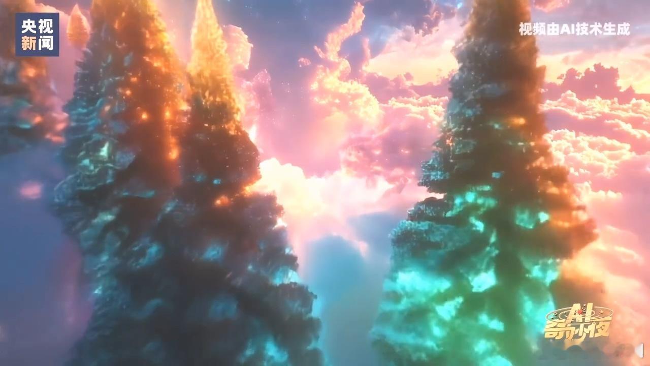 玫瑰星人狠狠心动了 AI变魔术啦，一首歌瞬间变成五彩斑斓的视觉大片，这创意我给满