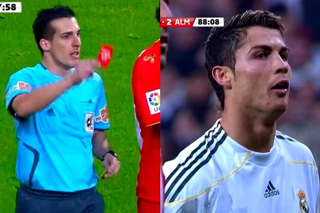 前西甲裁判曝争议往事：2009年罚下C罗后遭冷处理 两年无缘执法皇马比赛据西班牙