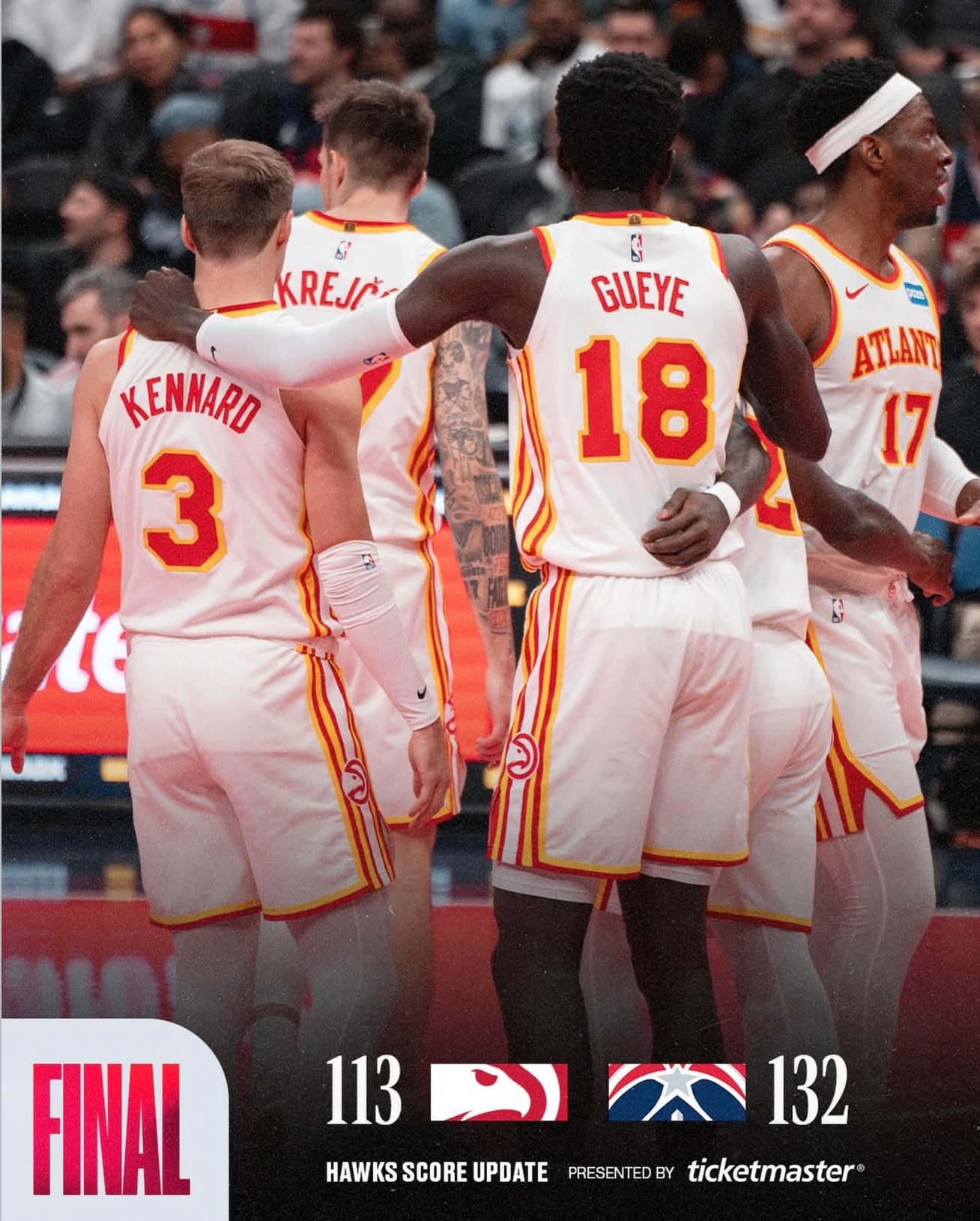 奇才真是我们的克星…🤣亚特兰大老鹰 // 奇才战胜老鹰 // chinahaw