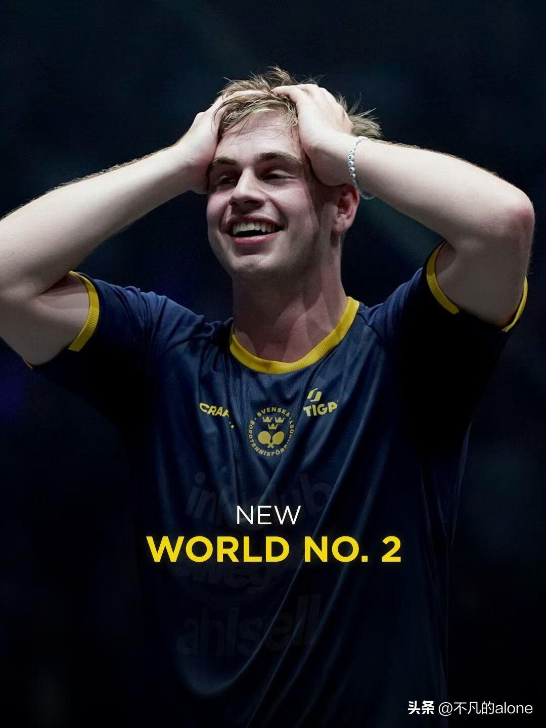 3月2日，莫雷加德发文说：“世界排名第二，我心怀感激！”

小莫更新了一张图片，