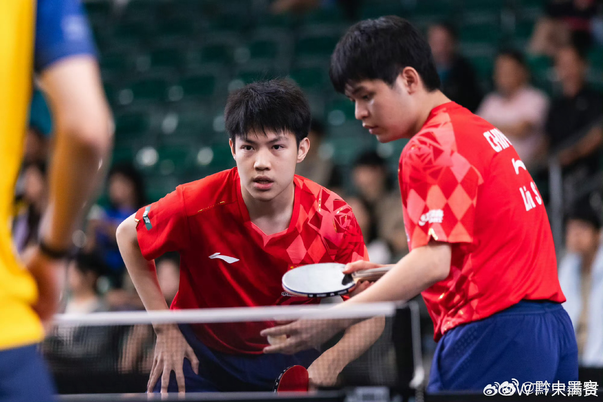 体育比赛wtt美国大满贯2026林诗栋黄友政3比0罗马尼亚组合黄友政林诗栋晋级八