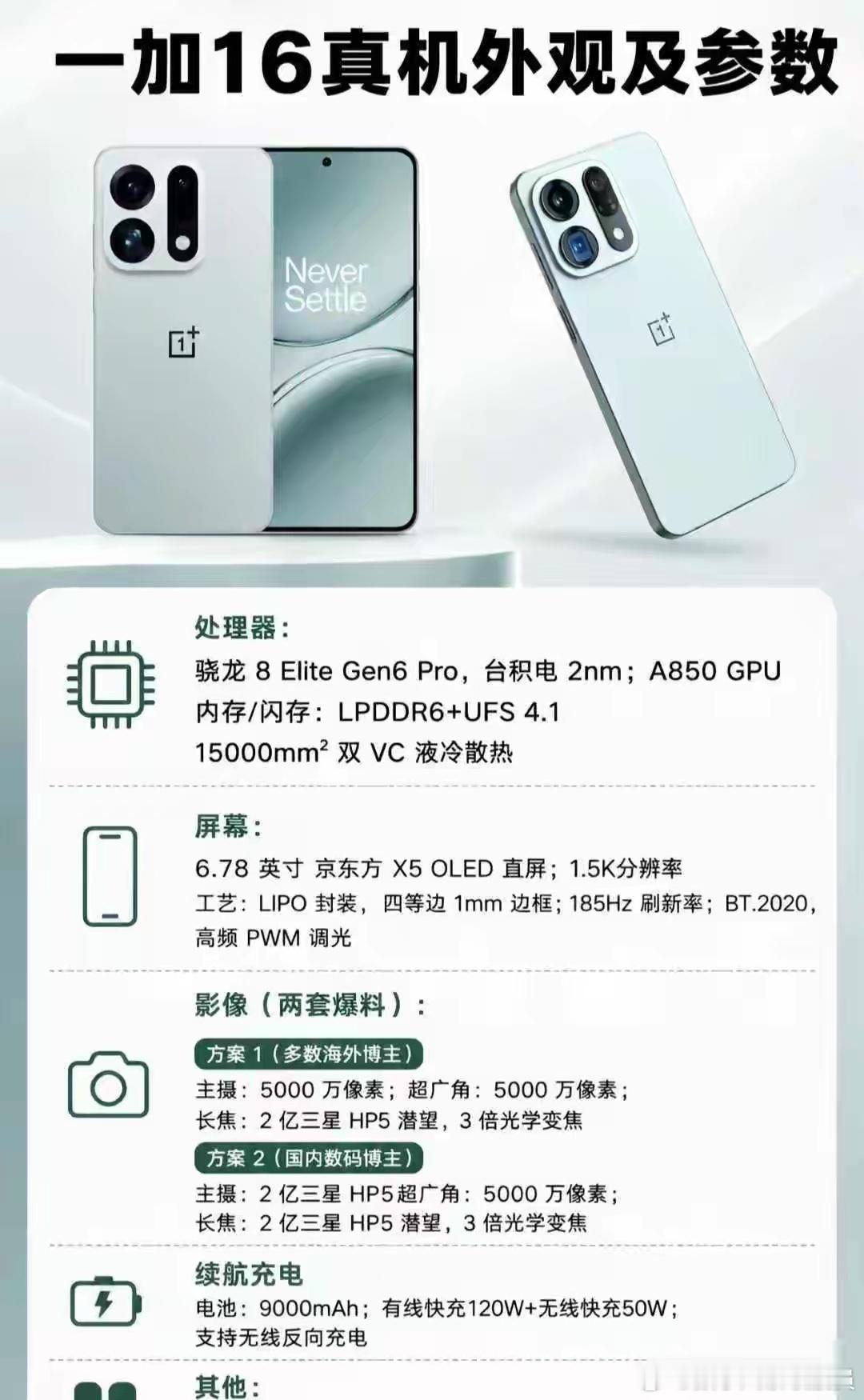 一加16电池塞进9000mAh，材料突破让手机变厚难了，理光调色真能 